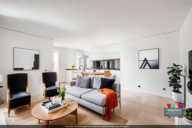 Vente Appartement 3 pièces 60.65 m² Nantes 44300 St-Joseph - L'Eraudière