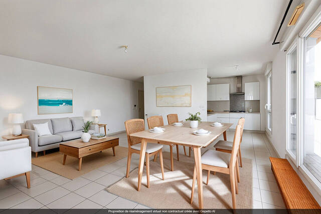Vente Appartement 3 pièces 76.91 m² Saint-Nazaire 44600 Saint Marc sur Mer