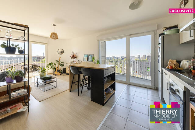 Vente Appartement 3 pièces 59 m² Nantes 44000 Gare Sud - Malakoff
