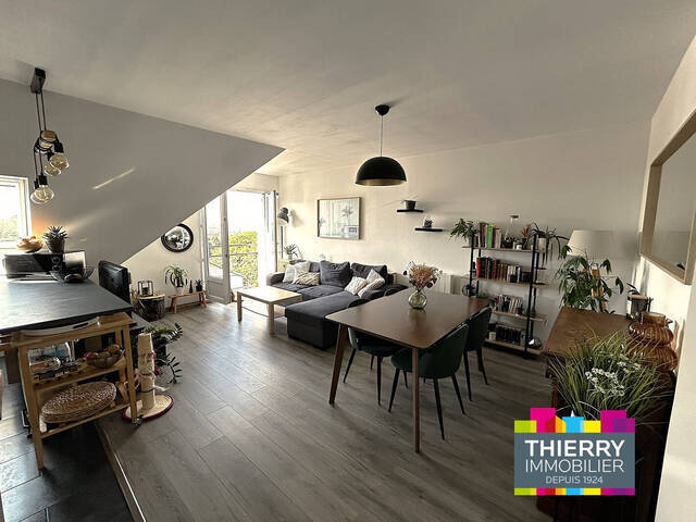 Vente Appartement 3 pièces 70 m² Nantes 44100 Chantenay - Sainte-Anne