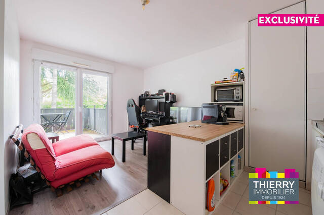 Vente Appartement 2 pièces 35.36 m² Nantes 44300 Beaujoire - Saint-Joseph