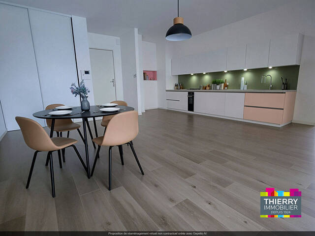 Vente Appartement 3 pièces 62.32 m² La Chapelle-sur-Erdre 44240 LA CHAPELLE SUR ERDRE