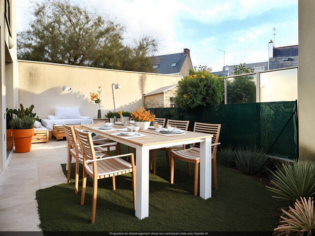 Vente Appartement 4 pièces 77 m² Saint-Nazaire 44600 Centre