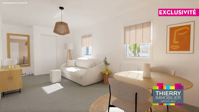 Vente Appartement 2 pièces 44.68 m² Nantes 44000 Procé - Monselet