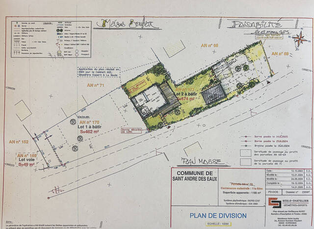 Vente Terrain Saint-André-des-Eaux 44117