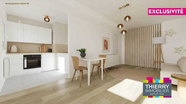 Vente Appartement 1 pièce 30 m² Nantes 44000