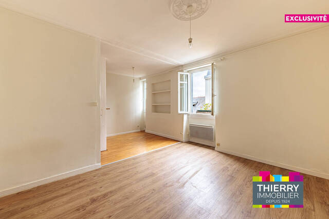 Vente Appartement 2 pièces 40 m² Nantes 44000 Centre ville