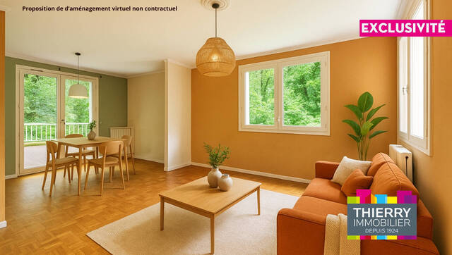 Vente Appartement 4 pièces 84.96 m² Nantes 44300 Pont du Cens - Petit port
