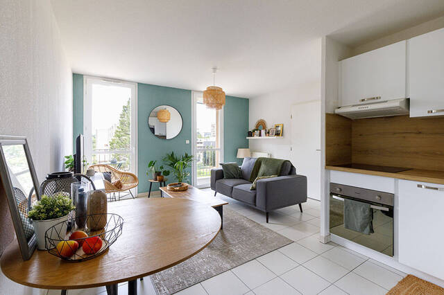 Vente Appartement 2 pièces 41.54 m² Saint-Nazaire 44600 Ouest