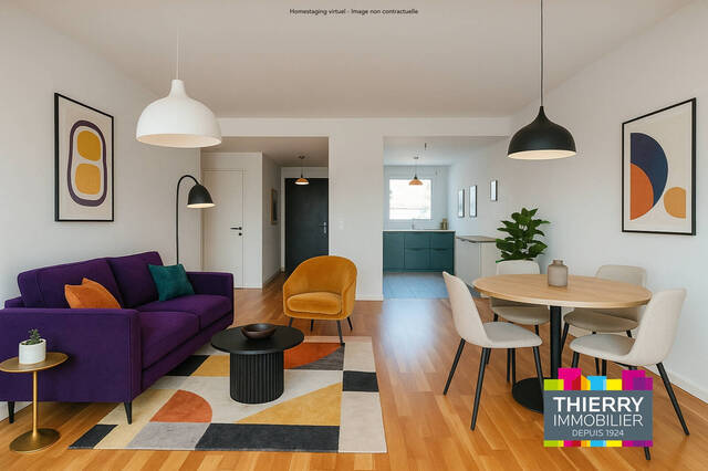 Vente Appartement 3 pièces 70.6 m² Nantes 44100 Chantenay - Sainte-Anne