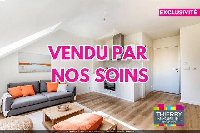 Vendu Appartement 1 pièce 18.43 m² Rennes 35000 Saint-Helier