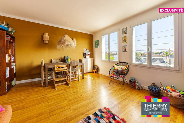 Vente Appartement 3 pièces 62.76 m² Nantes 44100 Chantenay - Sainte-Anne
