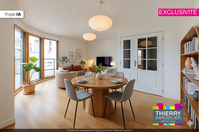 Vente Appartement 3 pièces 69 m² Nantes 44100 Centre ville