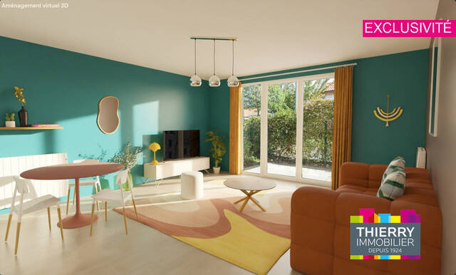 Vente Appartement 2 pièces 45 m² Nantes 44100