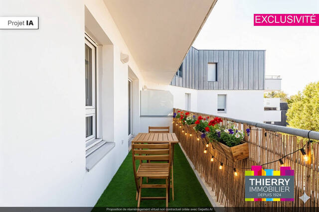 Vente Appartement 2 pièces 47 m² Nantes 44100