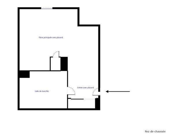 Location Appartement studio 1 pièce 26 m² Saint-Nazaire 44600 Immaculée Campagne
