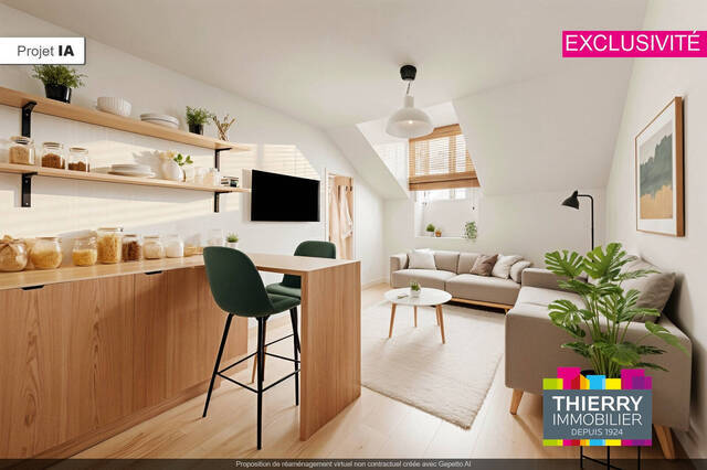 Vente Appartement 2 pièces 30.53 m² Nantes 44000 Île de Nantes