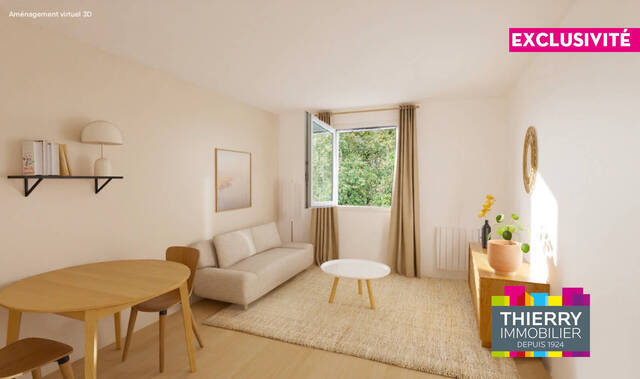 Vente Appartement 2 pièces 36.78 m² Nantes 44300 Pont du Cens - Petit port