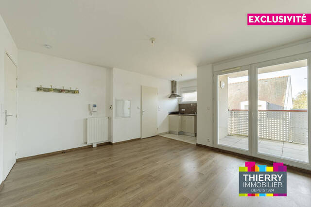 Vente Appartement 2 pièces 40.73 m² Nantes 44000 Centre ville
