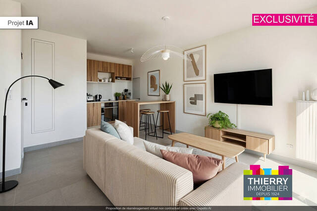 Vente Appartement 2 pièces 40.28 m² Saint-Herblain 44800 Saint-Herblain Bourg-Solvardière-Pelousière