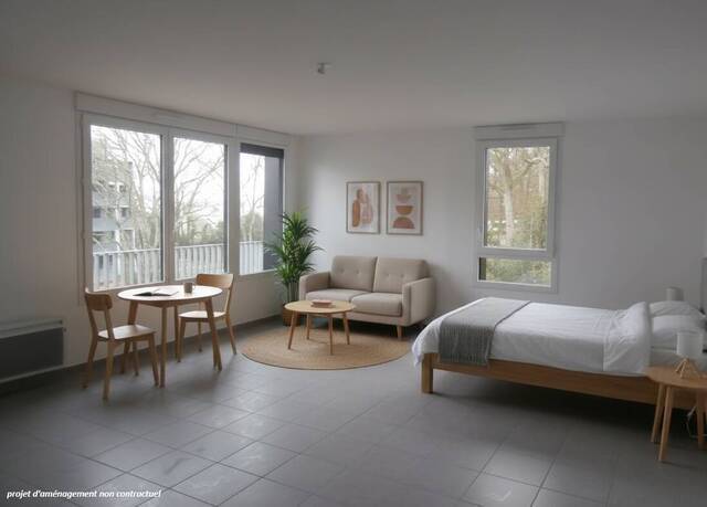 Location Appartement studio 1 pièce 39 m² Saint-Herblain 44800 MARCEL PAUL
