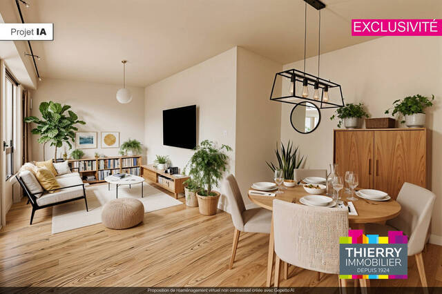 Vente Appartement 2 pièces 46.39 m² Nantes 44100 Canclaux - Mellinet