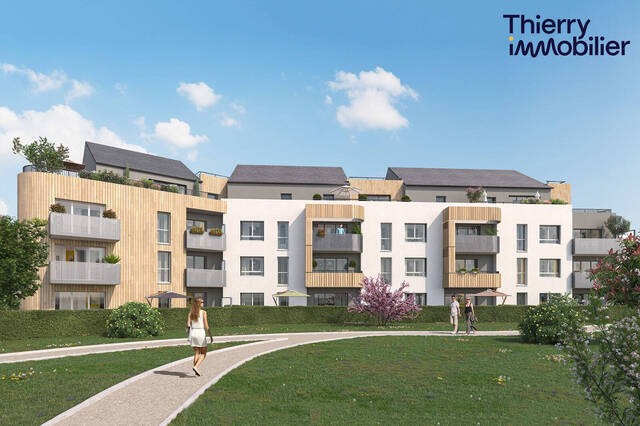 Vente Appartement 3 pièces 58.57 m² Mordelles 35310