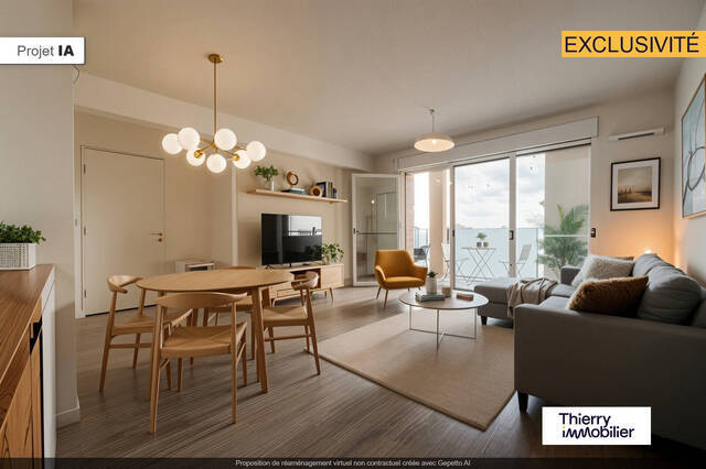 Vente Appartement 2 pièces 39 m² Nantes 44000 Saint-Jacques