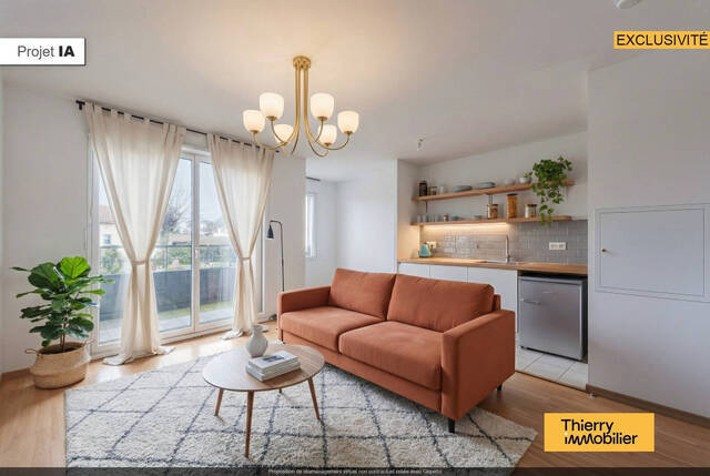 Vente Appartement 2 pièces 40.05 m² Couëron 44220 Couëron