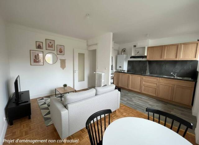 Location Appartement t2 39 m² Rezé 44400 Centre