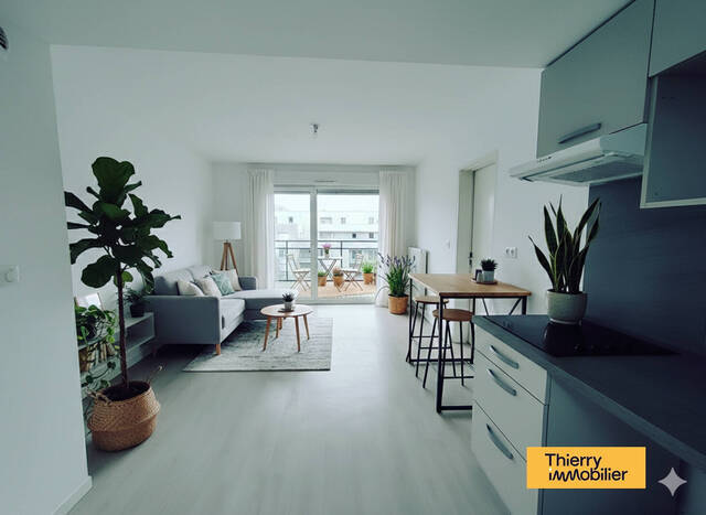 Vente Appartement 3 pièces 59 m² Nantes 44300 Pont du Cens - Petit port