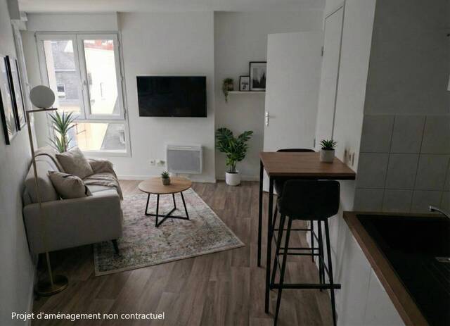Location Appartement t2 26 m² Nantes 44000