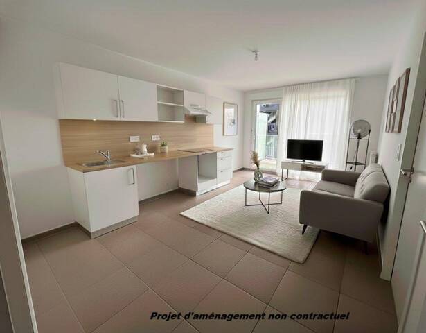 Location Appartement t2 37 m² Nantes 44300