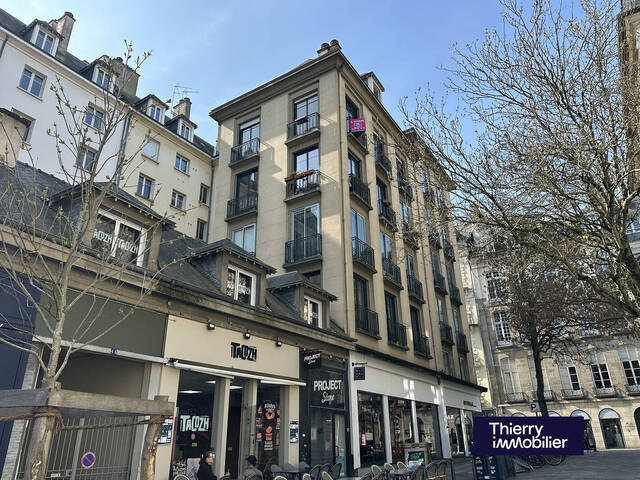 Vente Appartement 2 pièces 49.8 m² Rennes 35000 Centre Ville