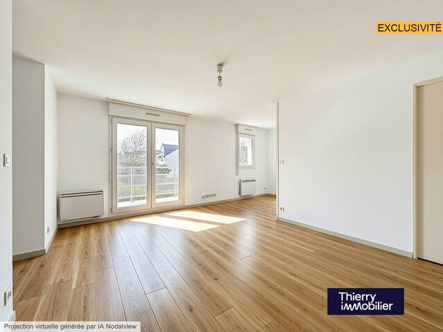 Vente Appartement 2 pièces 44.62 m² Rennes 35700 Jeanne D'arc