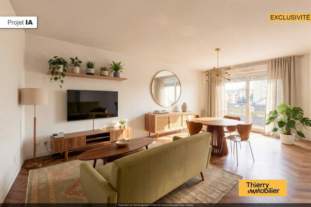 Vente Appartement 3 pièces 64.95 m² Nantes 44100 Canclaux - Mellinet