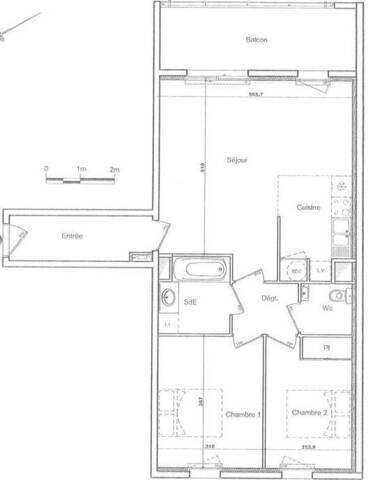 Location Appartement t3 68 m² Nantes 44300
