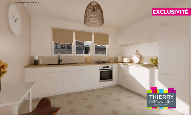 Vente Appartement 3 pièces 69 m² Nantes 44100 Canclaux - Mellinet