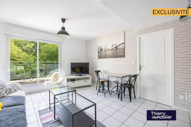 Vente Appartement 2 pièces 40.65 m² Nantes 44300 Géraudière - Boissière