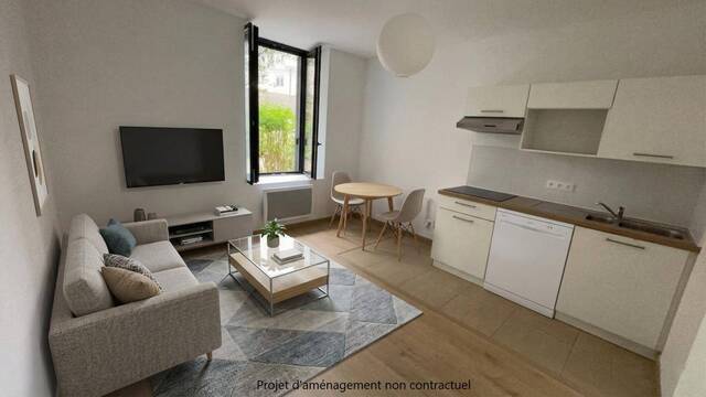 Location Appartement t2 33 m² Nantes 44000 VIARME