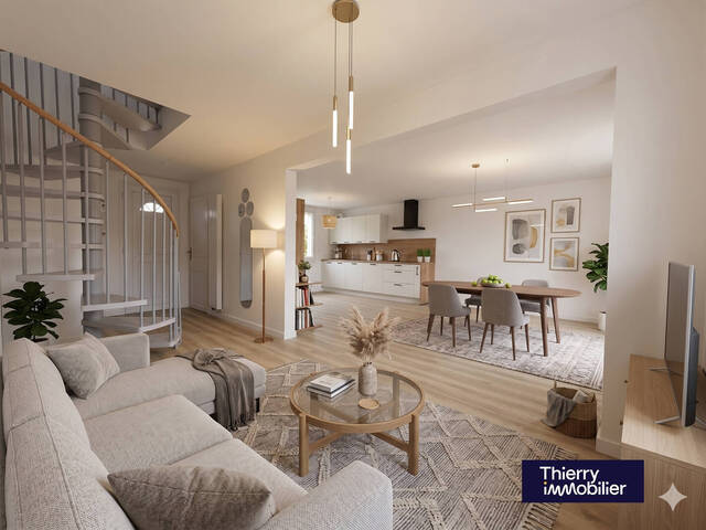 Vente Maison 4 pièces 76 m² Saint-Nazaire 44600 Ouest