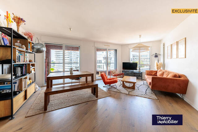 Vente Appartement 3 pièces 67.68 m² Nantes 44000 Gare Sud - Malakoff
