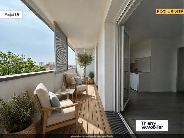 Vente Appartement 2 pièces 44 m² Nantes 44200 Saint-Jacques