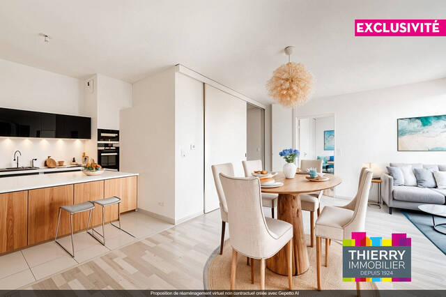 Acheter Appartement 2 pièces 42.78 m² Nantes 44300 Bottière - Chénaie