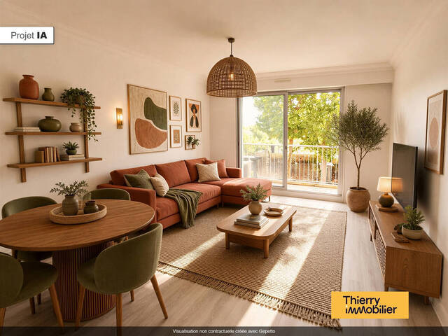 Vente Appartement 2 pièces 46.72 m² Nantes 44000 JARDIN DES PLANTES