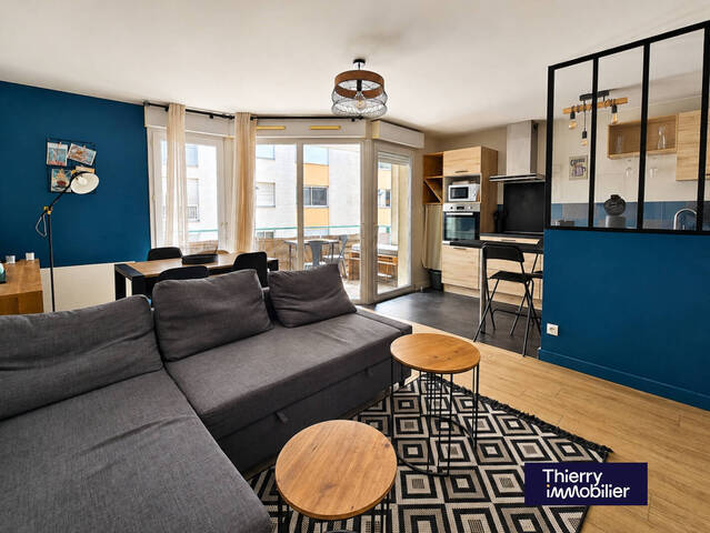 Vente Appartement 3 pièces 57.19 m² Nantes 44000 Centre ville