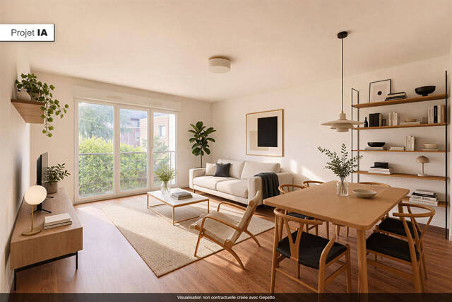 Vente Appartement 3 pièces 69.4 m² Nantes 44300 Rond-Point de Paris - Blanche de Castille