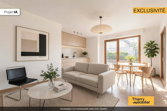 Vente Appartement 2 pièces 36.78 m² Nantes 44000 Centre ville