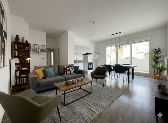 Vente Appartement 3 pièces 62.41 m² Saint-Nazaire 44600 Centre