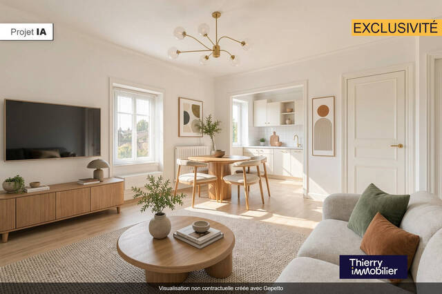 Vente Appartement 2 pièces 35.02 m² Nantes 44100 Canclaux - Mellinet